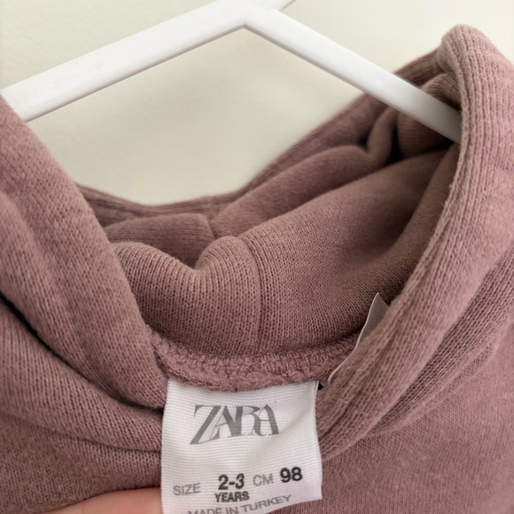 Zara Kids Hoodie in Mauve - Picture 3 of 3